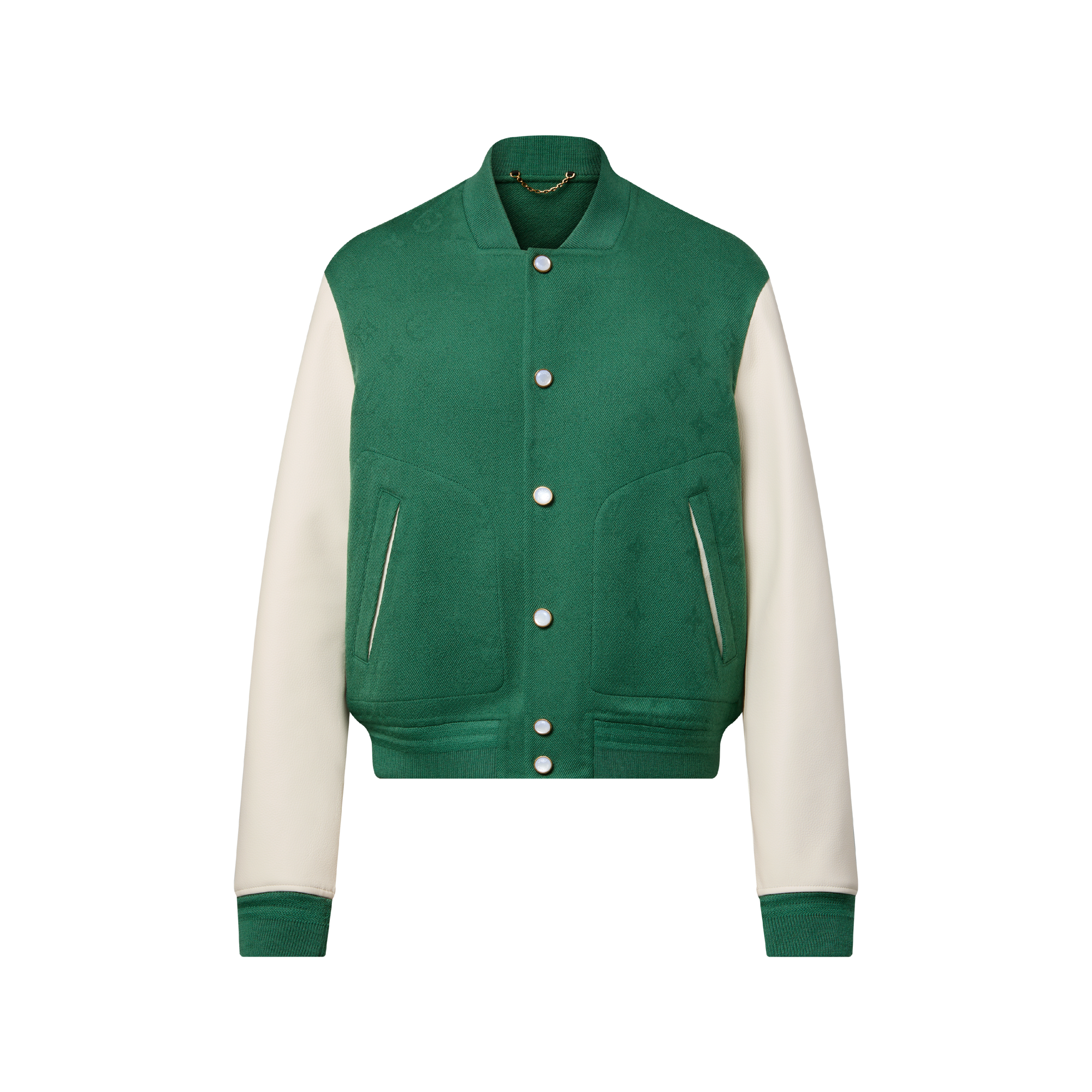 LOUIS VUITTON緑色キルティングジャケット Green Coats and Outerwear Ready-to-Wear | LOUIS VUITTON